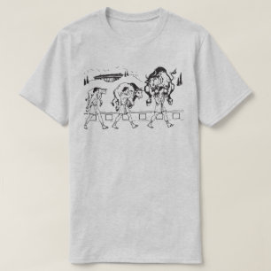 Milo van Croton en de stier - Gym Motivatie T-shirt