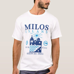 Milos Griekenland T-shirt