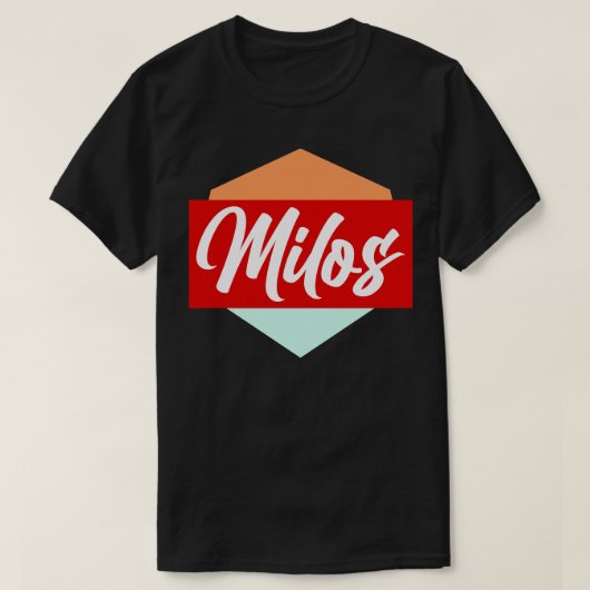 Milos T-shirt (Design voorkant)
