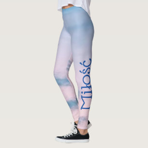 Miłość Pools voor Love Yoga Pants, Leggings