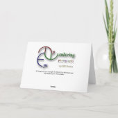 Milou allume la carte de Noël (Dos)