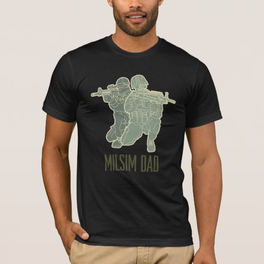 Milsim Dad T-shirt (Voorkant)