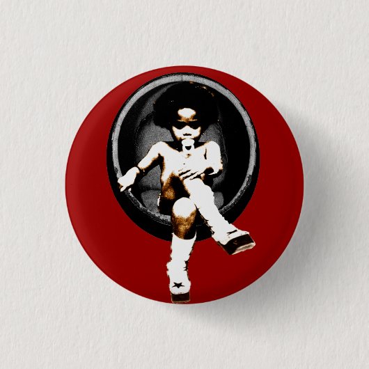 Miltant Toddler: Soul Egg Ronde Button 3,2 Cm (Voorkant)