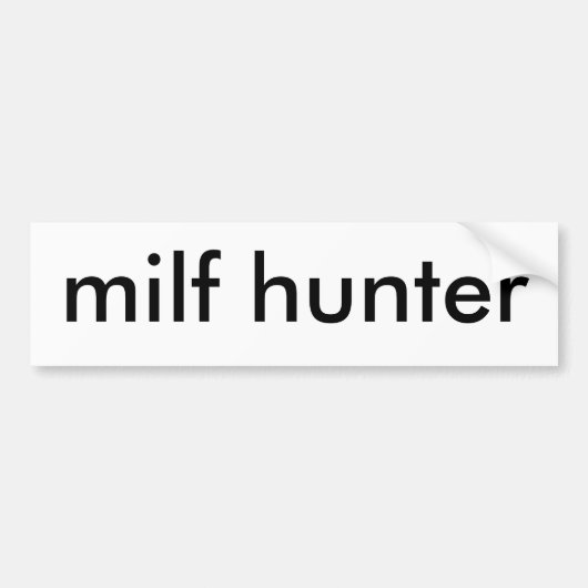miltjager bumpersticker (Voorkant)