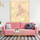 Milton Delaware Canvas Afdruk (Insitu (Woonkamer))