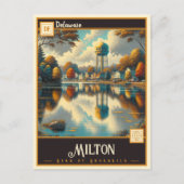 Milton, Delaware | Carte postale ancienne (Devant)