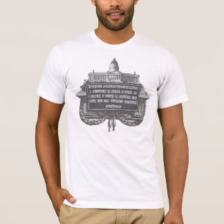 Milton Friedman over de successen van de beschavin T-shirt