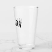 Milton MA Rustic Print Boire Tumbler Verre (Gauche)