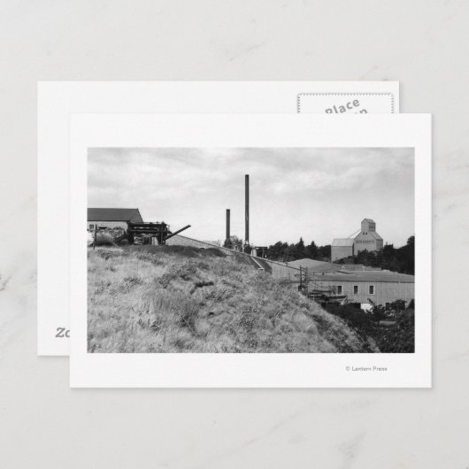 Milton, Oregon Uitzicht van Town Elevator Foto Briefkaart (Voorkant / Achterkant)