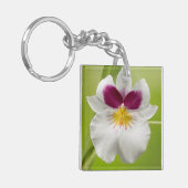 Miltoniopsis Roezlii (Pansy Orchids) Sleutelhanger (Voorkant Links)