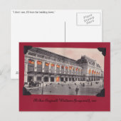 Milton's Grandfather Postcard Briefkaart (Voorkant / Achterkant)