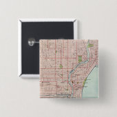 Milwaukee 2 vierkante button 5,1 cm (Voorkant /achterkant)