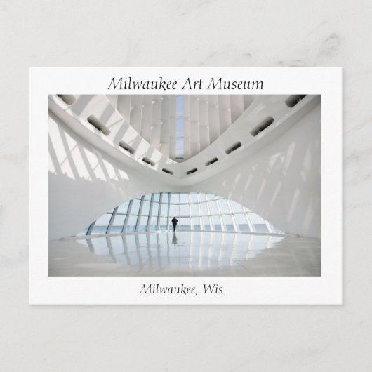 Milwaukee Art Museum Briefkaart (Voorkant)