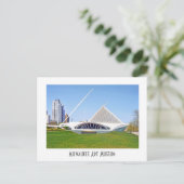 Milwaukee Art Museum Briefkaart (Staand voorkant)
