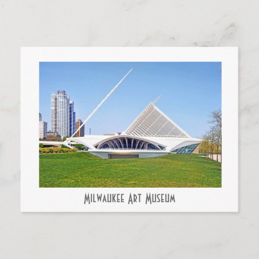 Milwaukee Art Museum Briefkaart (Voorkant)