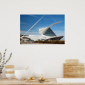 Milwaukee Art Museum, Quadracci pavilion Poster (Keuken)