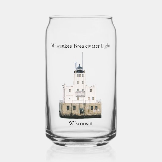 Milwaukee Breakwater Light peut verre (Recto)