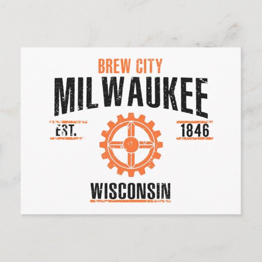 Milwaukee Briefkaart (Voorkant)