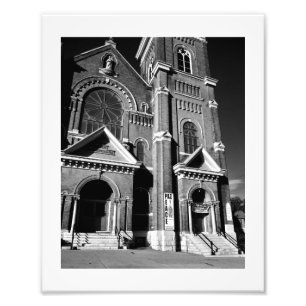 Milwaukee Church Foto Afdruk