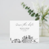 Milwaukee Enregistrer la date Carte postale Mariag (Debout devant)