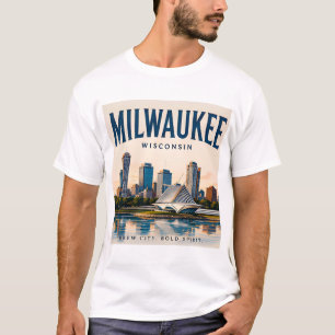 Milwaukee Erfgoed aan het Meer T-shirt