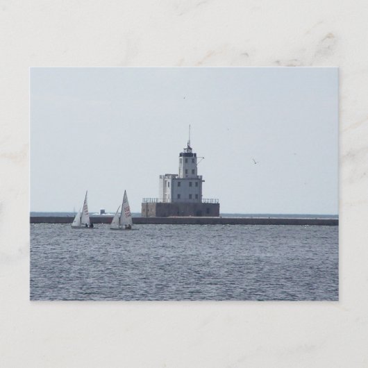 Milwaukee Lighthouse Briefkaart (Voorkant)