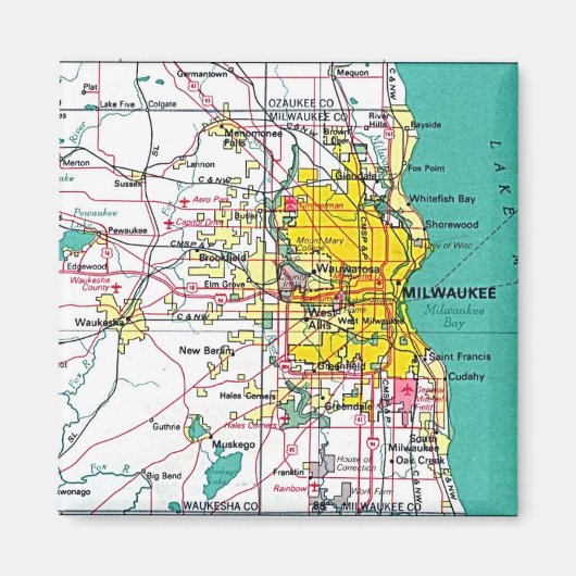 Milwaukee Magneet (Voorkant)
