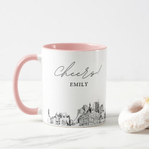 Milwaukee Mariage de café personnalisé Mug