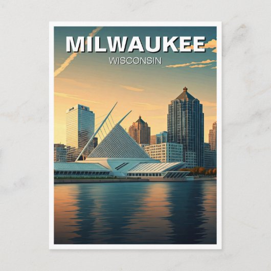Milwaukee Museum of Art Travel Briefkaart (Voorkant)