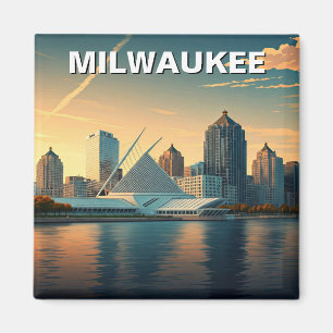 Milwaukee Museum of Art Travel Magneet