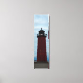 Milwaukee Pierhead Uitzicht Verticaal Canvas (Voorkant)