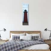 Milwaukee Pierhead Uitzicht Verticaal Canvas (Insitu (Slaapkamer))