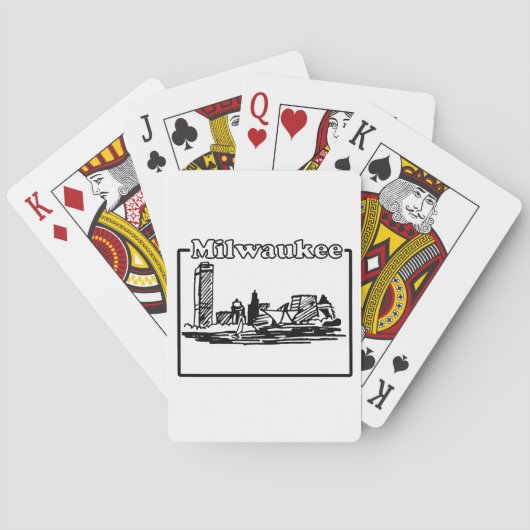 Milwaukee Pokerkaarten (Achterkant)
