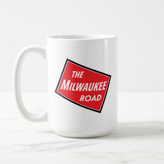 Milwaukee Road Treinmok Koffiemok (Links)