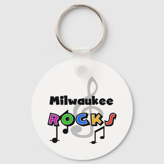 Milwaukee Rocks Sleutelhanger (Voorkant)