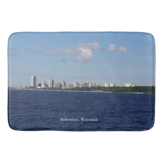 Milwaukee Skyline badmat (Voorkant)