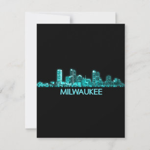 Milwaukee Skyline Bedankkaart