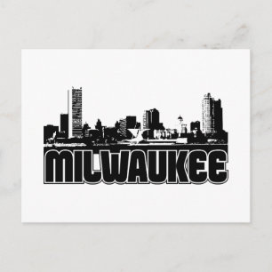 Milwaukee Skyline Briefkaart