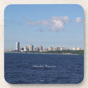 Milwaukee Skyline dessous de verre en plastique du