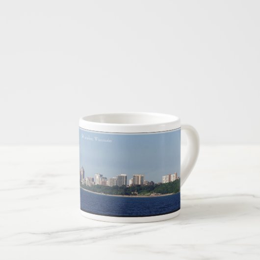 Milwaukee Skyline expresso mug (Devant droit)