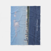 Milwaukee Skyline Fleece Deken (Voorkant)