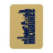 Milwaukee Skyline Magneet (Verticaal)