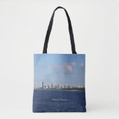 Milwaukee Skyline over canvas tas (Voorkant)