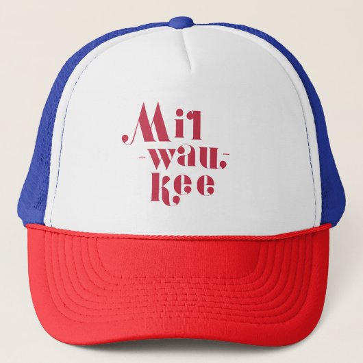 Milwaukee Trucker hat Pet (Voorkant)