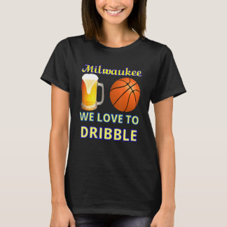 Milwaukee We houden van dribbelen T-shirt