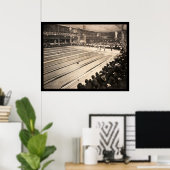 Milwaukee, WI Bowling I Foto 1905 Poster (Thuiskantoor)