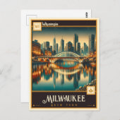 Milwaukee, Wisconsin |  Briefkaart (Voorkant / Achterkant)