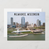 Milwaukee, Wisconsin Briefkaart (Voorkant / Achterkant)