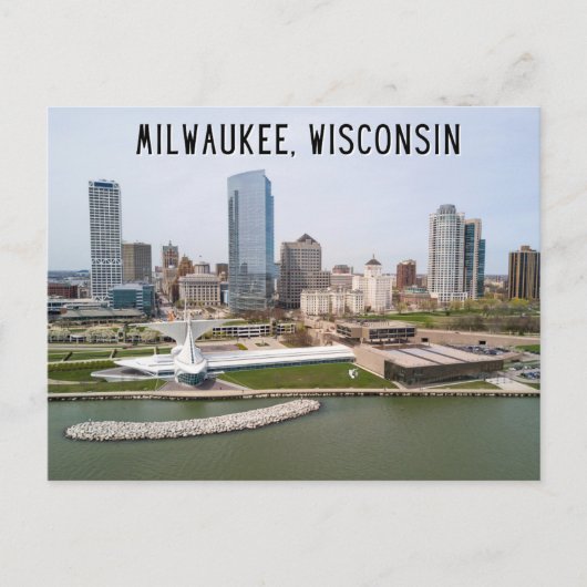 Milwaukee, Wisconsin Briefkaart (Voorkant)