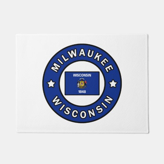 Milwaukee Wisconsin Deurmat (Voorkant)